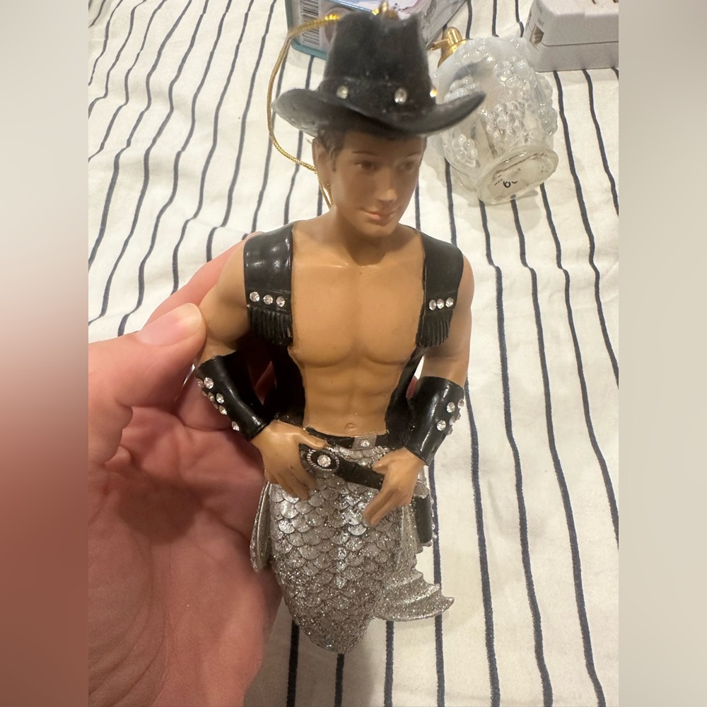 December Diamonds Mermaid Cowboy Ornament - STUD - Picture 9 of 13